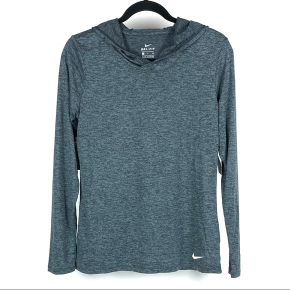 Nike Dry Legend Hooded Activewear Top 1242 - Picture 2 of 9